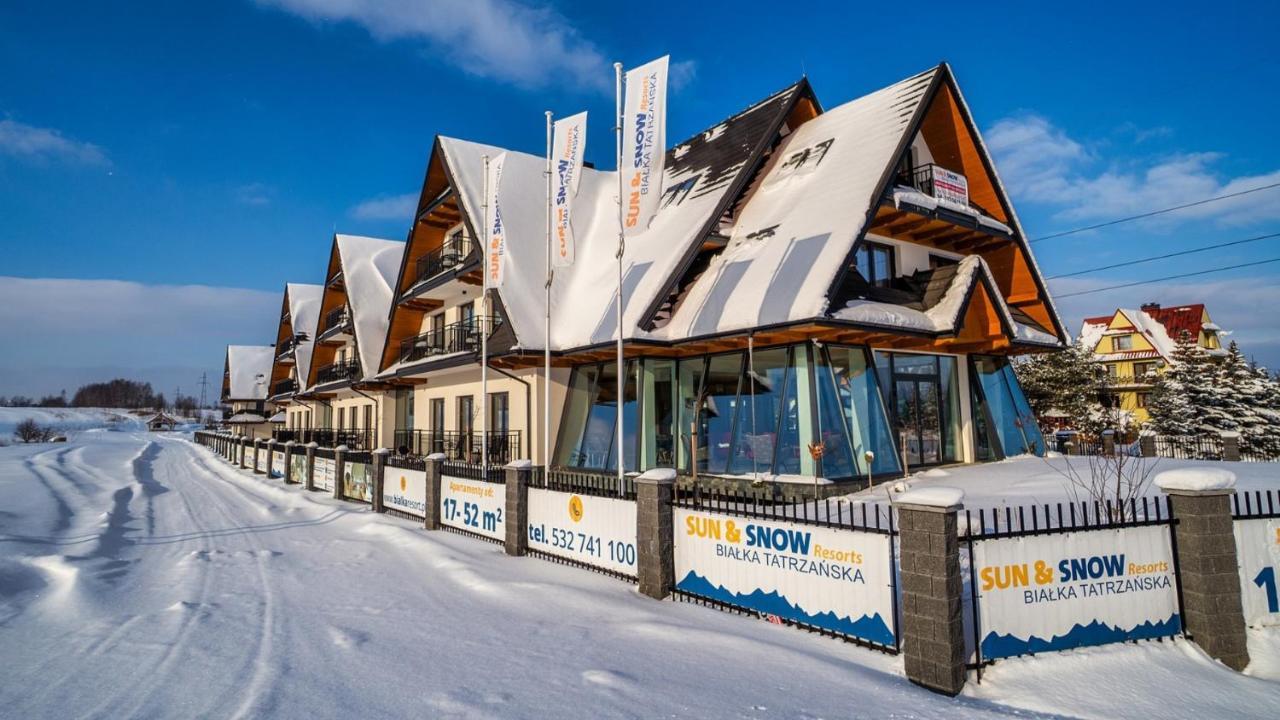 Apartamenty Sun & Snow Resorts A Bialka Tatrzanska Z Sauna Exteriör bild